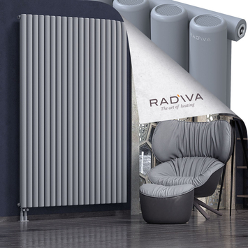 Mati Aluminium Radiator 2000x1402 Grey - Thumbnail