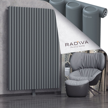 Mati Aluminium Radiator 2000x1550 Anthracite - Thumbnail