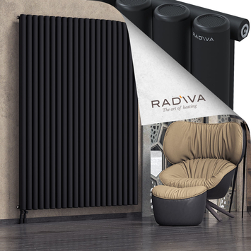 Mati Aluminium Radiator 2000x1550 Black - Thumbnail