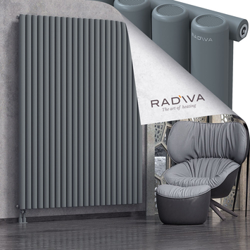 Mati Aluminium Radiator 2000x1624 Anthracite - Thumbnail