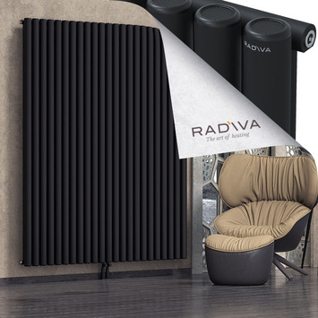 Mati Aluminium Radiator 2000x1698 Black - Thumbnail