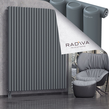 Mati Aluminium Radiator 2000x1772 Anthracite - Thumbnail