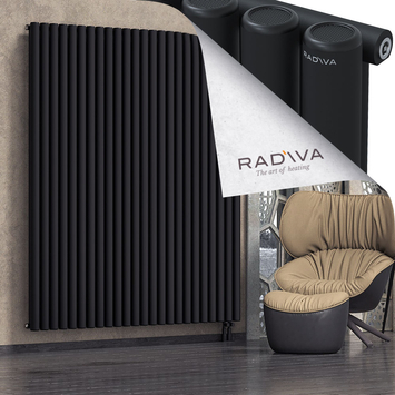 Mati Aluminium Radiator 2000x1772 Black - Thumbnail