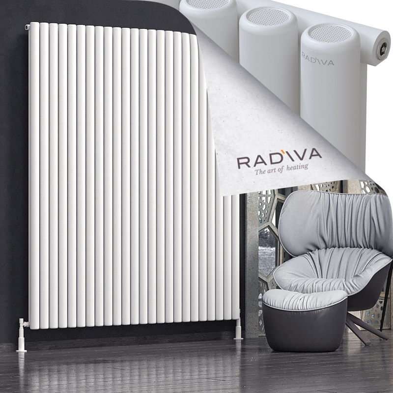 Mati Aluminium Radiator 2000x1772 White