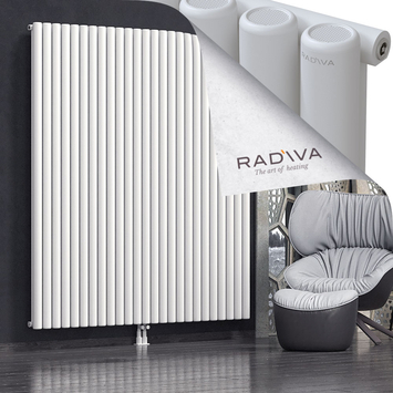 Mati Aluminium Radiator 2000x1846 White - Thumbnail