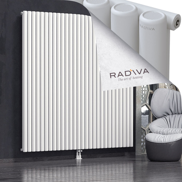 Mati Aluminium Radiator 2000x2068 White - Thumbnail