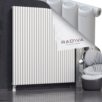 Mati Aluminium Radiator 2000x2068 White - Thumbnail