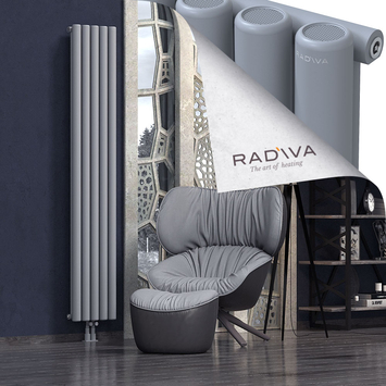 Mati Aluminium Radiator 2000x366 Grey - Thumbnail