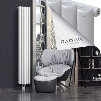 Mati Aluminium Radiator 2000x366 White - Thumbnail