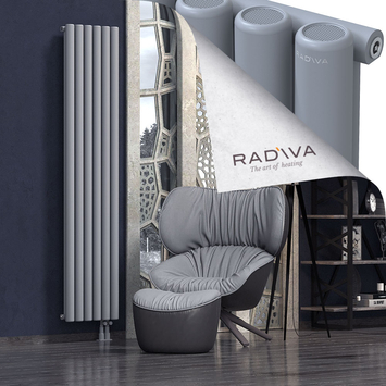 Mati Aluminium Radiator 2000x440 Grey - Thumbnail