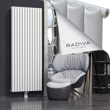 Mati Aluminium Radiator 2000x884 White - Thumbnail