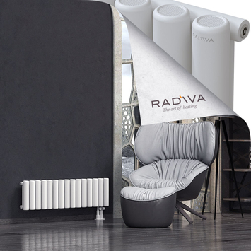 Mati Aluminium Radiator 300x1106 White - Thumbnail