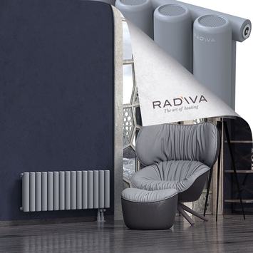 Mati Aluminium Radiator 400x1106 Grey - Thumbnail