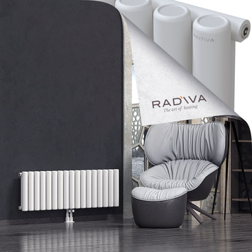 Mati Aluminium Radiator 400x1254 White - Thumbnail