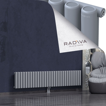 Mati Aluminium Radiator 400x2142 Grey - Thumbnail