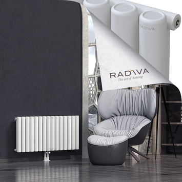 Mati Aluminium Radiator 500x1106 White - Thumbnail