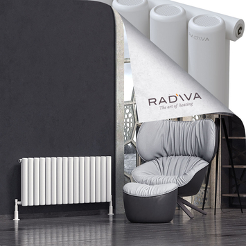 Mati Aluminium Radiator 500x1180 White - Thumbnail