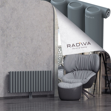 Mati Aluminium Radiator 500x1254 Anthracite - Thumbnail