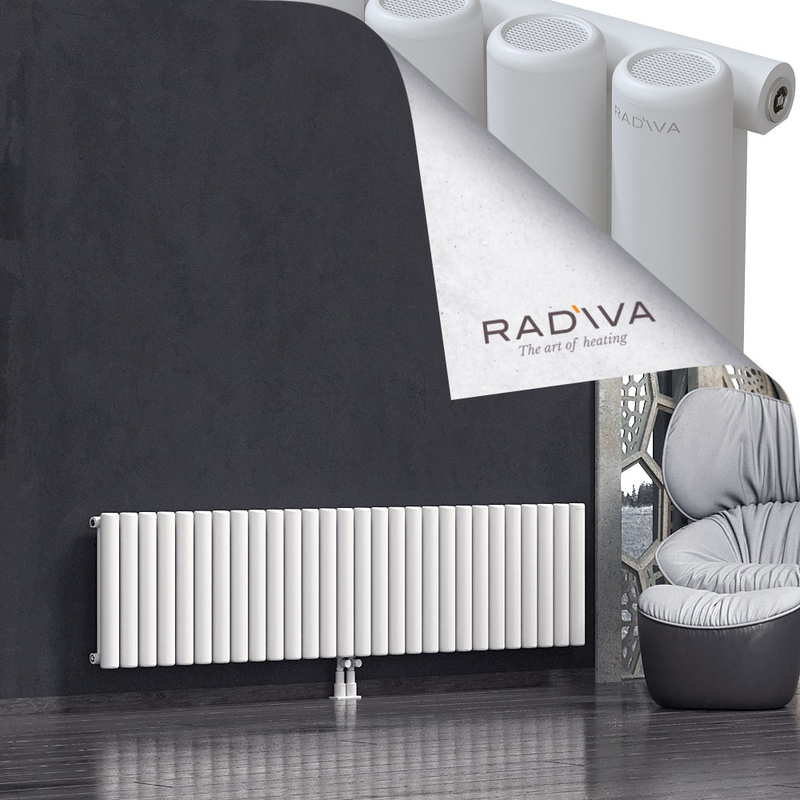 Mati Aluminium Radiator 500x2068 White