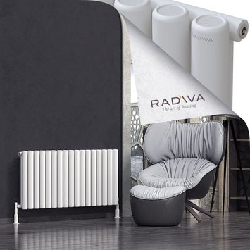 Mati Aluminium Radiator 600x1254 White - Thumbnail