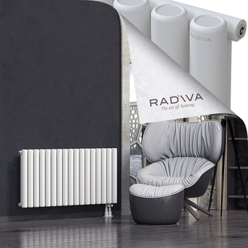 Mati Aluminium Radiator 600x1254 White - Thumbnail