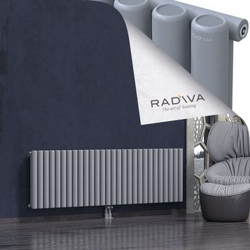 Mati Aluminium Radiator 600x2068 Grey - Thumbnail