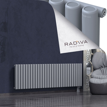 Mati Aluminium Radiator 600x2142 Grey - Thumbnail