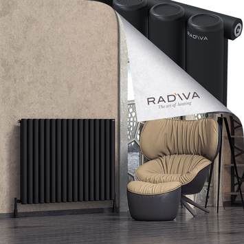 Mati Aluminium Radiator 900x1254 Black - Thumbnail