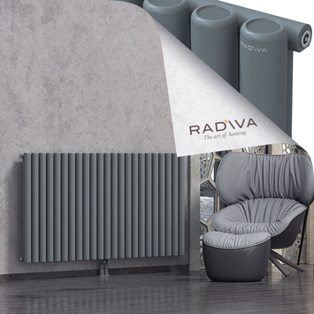 Mati Aluminium Radiator 900x1698 Anthracite - Thumbnail