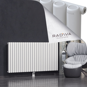 Mati Aluminium Radiator 900x1920 White - Thumbnail