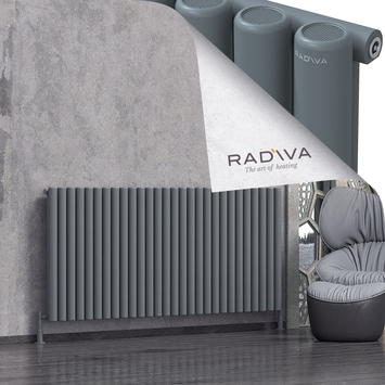 Mati Aluminium Radiator 900x2068 Anthracite - Thumbnail