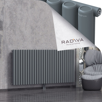 Mati Aluminium Radiator 900x2068 Anthracite - Thumbnail