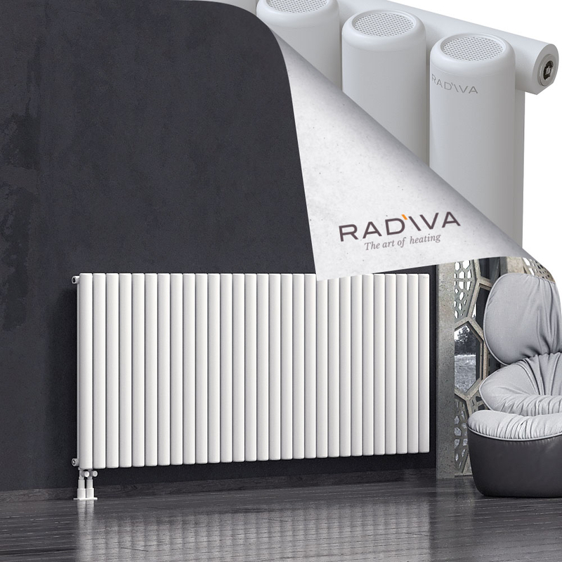 Mati Aluminium Radiator 900x2142 White