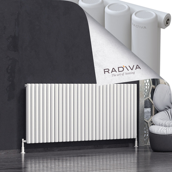 Mati Aluminium Radiator 900x2216 White - Thumbnail