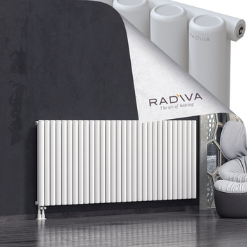 Mati Aluminium Radiator 900x2216 White - Thumbnail