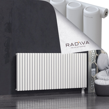 Mati Aluminium Radiator 900x2216 White - Thumbnail