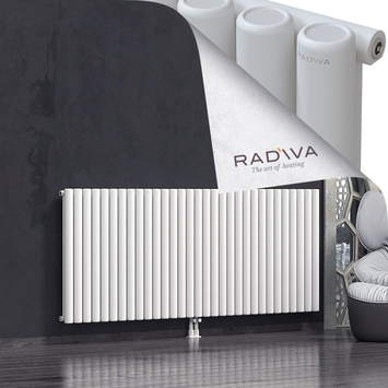 Mati Aluminium Radiator 900x2290 White - Thumbnail