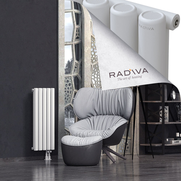 Mati Aluminium Radiator 900x366 White - Thumbnail