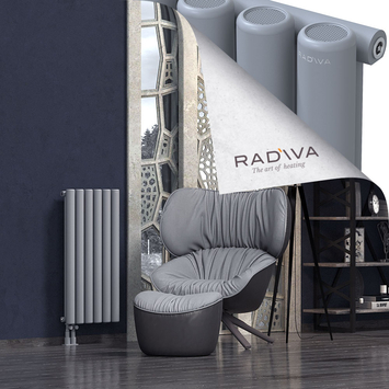 Mati Aluminium Radiator 900x440 Grey - Thumbnail