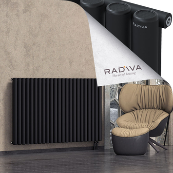 Mati Radiateur En Aluminium 1000x1698 Noir - Thumbnail