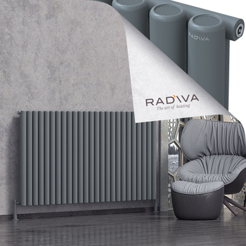 Mati Radiateur En Aluminium 1000x1846 Anthracite - Thumbnail