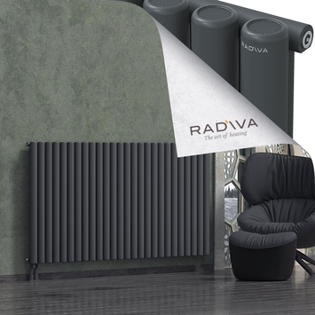 Mati Radiateur En Aluminium 1000x1920 Anthracite Foncé - Thumbnail