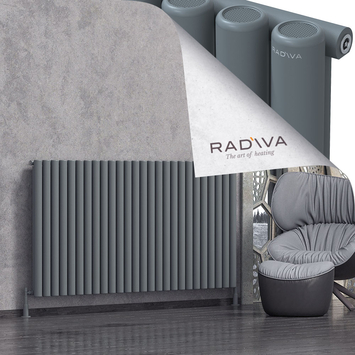 Mati Radiateur En Aluminium 1000x1920 Anthracite - Thumbnail