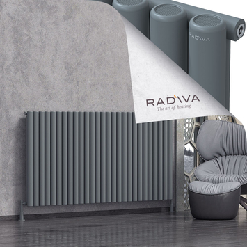 Mati Radiateur En Aluminium 1000x1994 Anthracite - Thumbnail