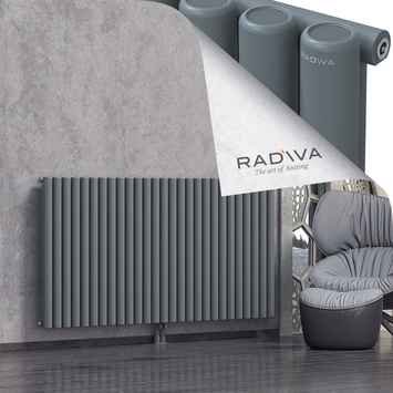 Mati Radiateur En Aluminium 1000x1994 Anthracite - Thumbnail