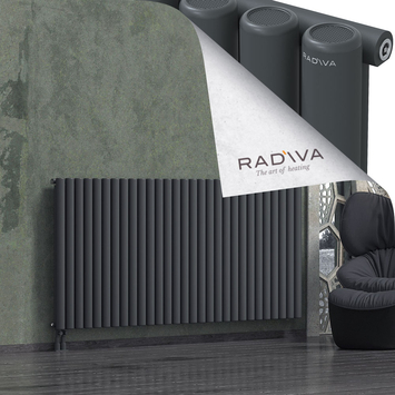 Mati Radiateur En Aluminium 1000x2142 Anthracite Foncé - Thumbnail