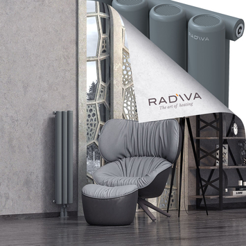 Mati Radiateur En Aluminium 1000x218 Anthracite - Thumbnail