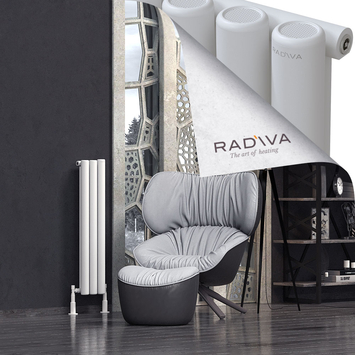 Mati Radiateur En Aluminium 1000x218 Blanc - Thumbnail