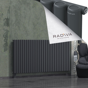 Mati Radiateur En Aluminium 1000x2216 Anthracite Foncé - Thumbnail