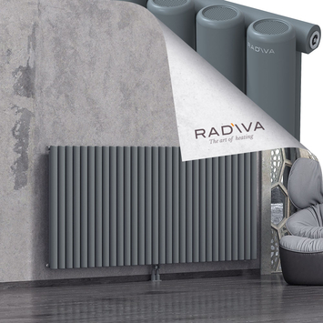 Mati Radiateur En Aluminium 1000x2216 Anthracite - Thumbnail